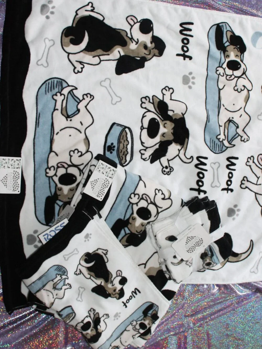 Kassafina Dog Bath Towel Set NWT
